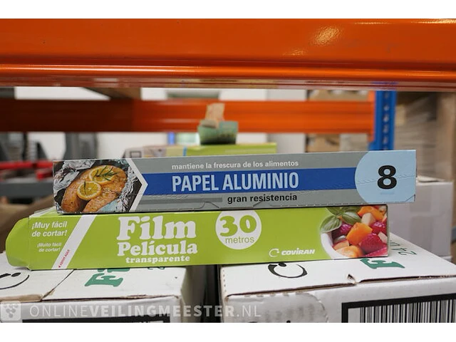 Partij aluminium en transparante folie - afbeelding 2 van  6