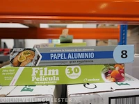 Partij aluminium en transparante folie - afbeelding 2 van  6
