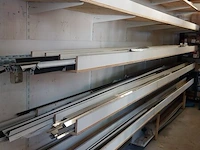 Partij aluminium, keralit en kunststof profielen - afbeelding 1 van  15