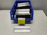 Partij aluminium montageplaten t.b.v. zonnepanelen (50 stuks)