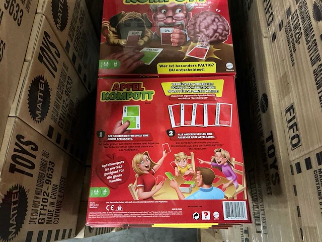 Partij apfel kompott woordspellen (68x) - afbeelding 2 van  3