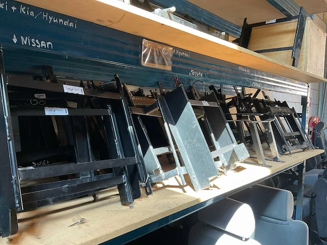Partij autostoel onderdelen (recaro, ass, scheel, könig) - afbeelding 10 van  18