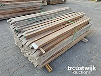 Partij azobe palen 200x6x6cm 135 stuks