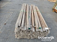 Partij azobe palen 200x6x6cm 135 stuks - afbeelding 5 van  5