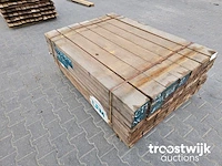Partij azobe planken 70 stuks 150x15x5cm - afbeelding 2 van  6