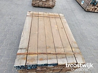 Partij azobe planken 70 stuks 150x15x5cm - afbeelding 4 van  6