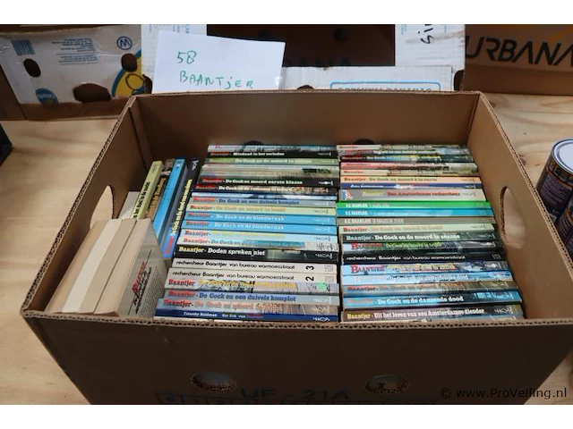 Partij baantjer boeken, diverse titels - 58 stuks - afbeelding 1 van  4