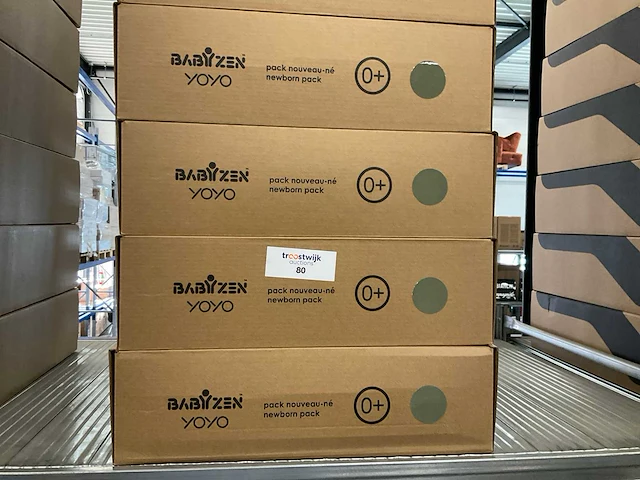 Partij babyzen yoyo 0+ newbornpacks olive (6x) - afbeelding 1 van  4
