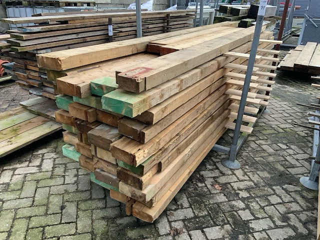 Partij balken 200x80mm - afbeelding 1 van  3