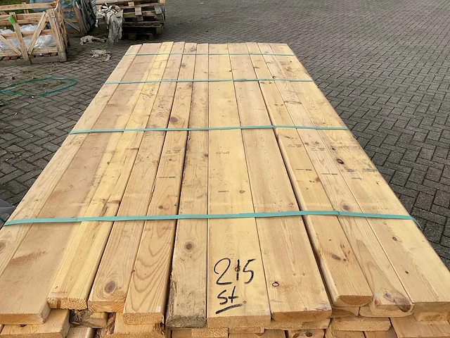 Partij balken (215x) - afbeelding 6 van  6