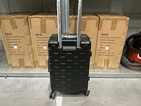 Partij balr handbagage koffers romeo embossed hexagon (10x) - afbeelding 3 van  7