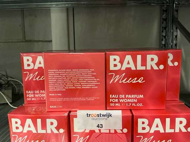Partij balr muse eau de parfum woman 50ml (39x) - afbeelding 3 van  4
