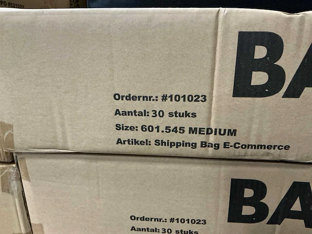 Partij balr shipping bags medium (1620x) - afbeelding 4 van  5