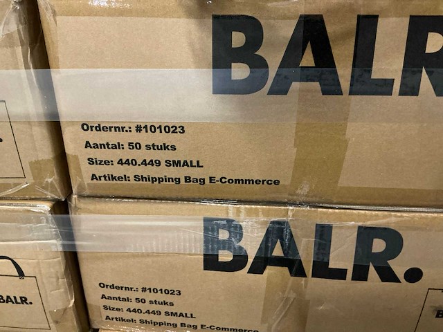 Partij balr shipping bags small (1600x) - afbeelding 4 van  5