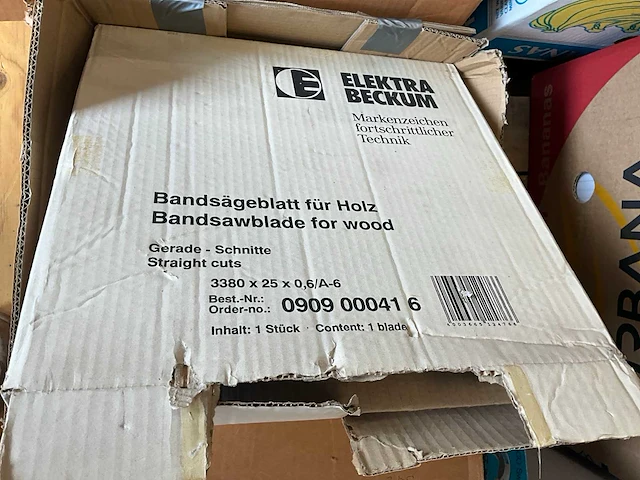 Partij bandzaagbladen - afbeelding 3 van  5