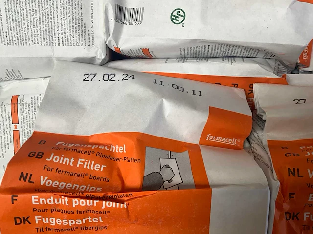 Partij basismortel en voegengips - afbeelding 5 van  9