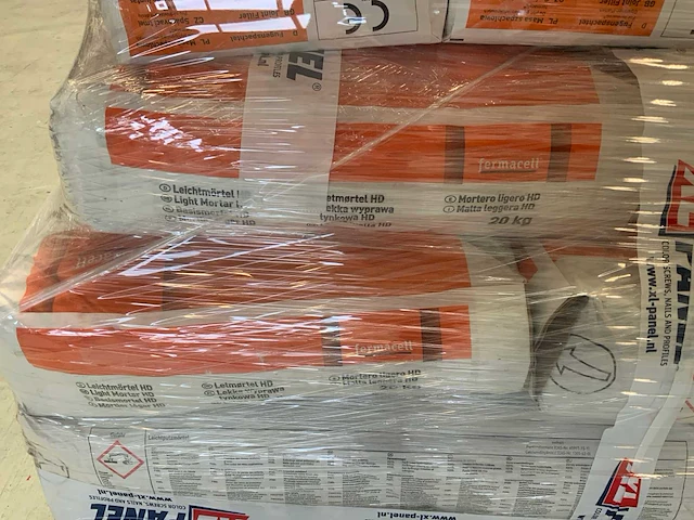 Partij basismortel en voegengips - afbeelding 9 van  9