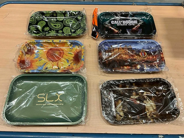Partij bedrukte rolling trays - afbeelding 1 van  8