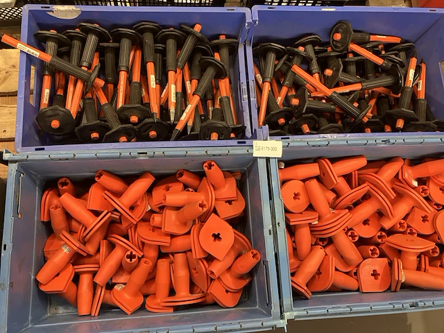 Partij beitels en handvaten skandia - afbeelding 1 van  4