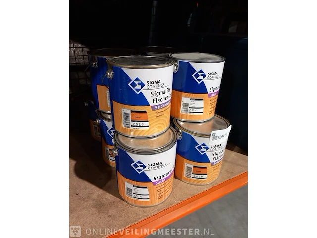 Partij beits en vernis sigma, kleurloos, kiefer - afbeelding 1 van  8