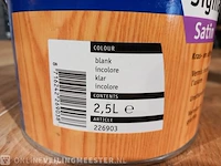 Partij beits en vernis sigma, kleurloos, kiefer - afbeelding 7 van  8