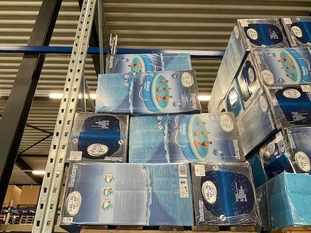 Partij bestway fast set zwembaden 3.66mx76cm (10x) - afbeelding 1 van  6