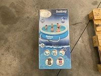 Partij bestway fast set zwembaden 3.66mx76cm (10x) - afbeelding 2 van  6