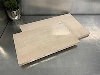 Partij beukenhouten snijplanken - afbeelding 1 van  3
