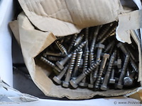 Partij bevestigingsmaterialen o.a. schroeven, bouten & moeren - afbeelding 6 van  11