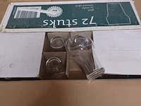 Partij bierglazen 28 cl aantal 72 stuks. - afbeelding 1 van  5