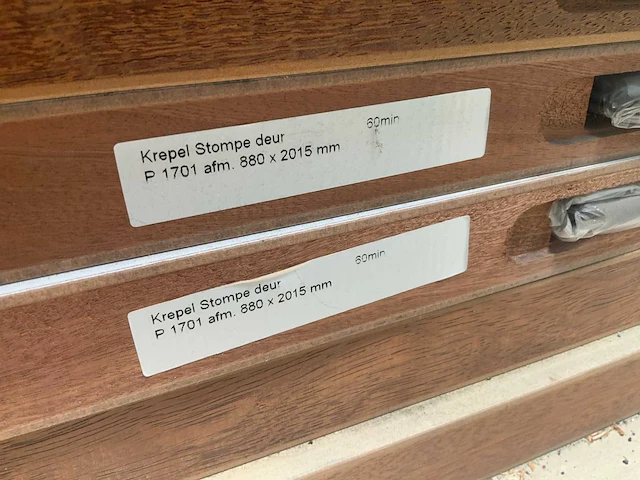 Partij binnendeuren (circa 21 stuks) - afbeelding 6 van  9