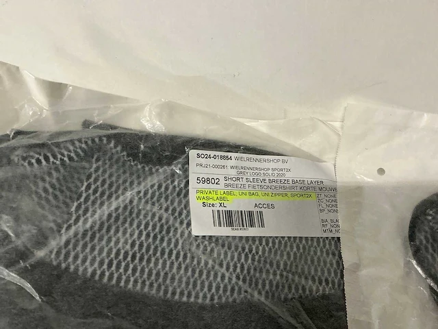 Partij bioracer/sport2x 59802 breeze base layers (22x) - afbeelding 4 van  7