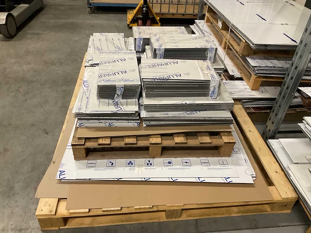 Partij blanco alupanels - afbeelding 3 van  4