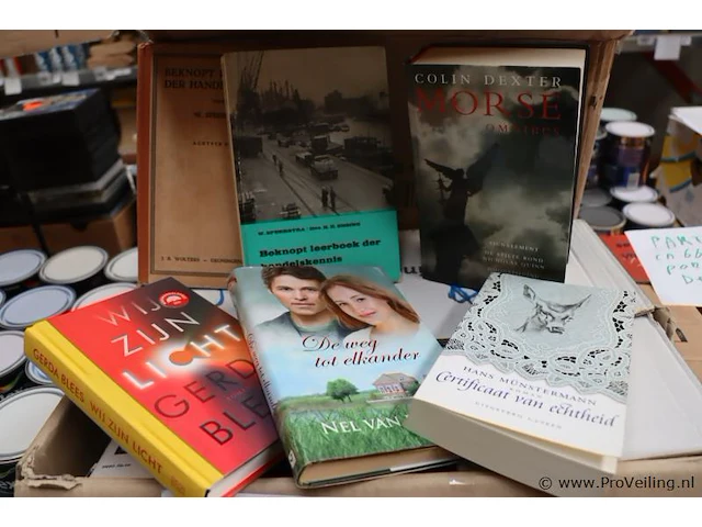 Partij boeken, diverse titels - 165 stuks - afbeelding 2 van  3