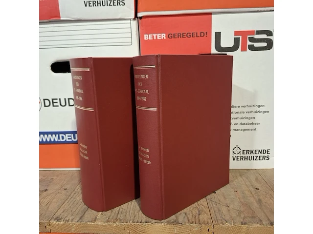 Partij boeken in ca. 49x verhuisdoos - afbeelding 1 van  6