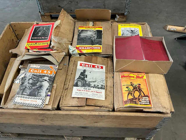 Partij boeken & prenten hollister, western-wolf, winchester44, colt 45 - afbeelding 8 van  15