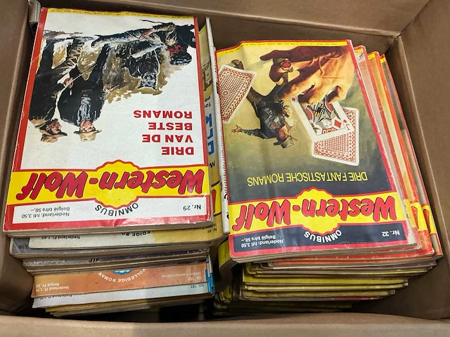 Partij boeken & prenten hollister, western-wolf, winchester44, colt 45 - afbeelding 11 van  15