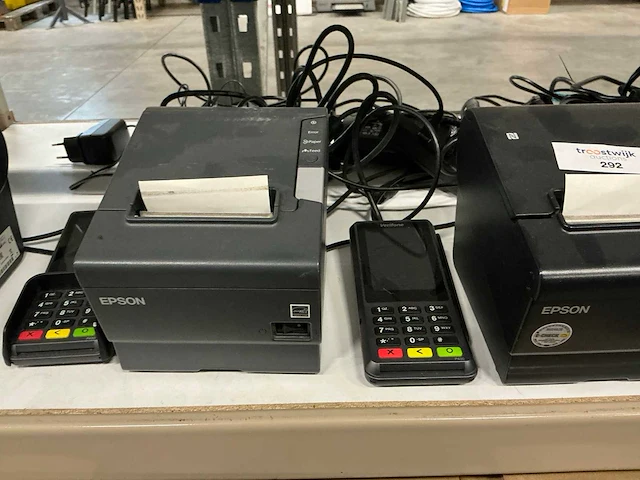 Partij bonneprinters/pinautomaten (10x) - afbeelding 4 van  8