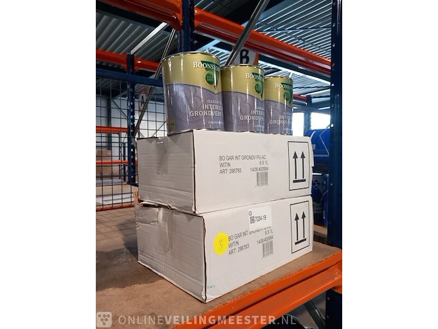 Partij boonstoppel grondverf wit nieuw! boonstoppel, wit - afbeelding 1 van  4