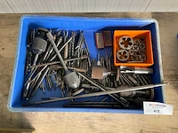 Partij boren en draadsnijgereedschap - afbeelding 1 van  1
