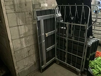 Partij bounge loungeset onderdelen; met diverse hoezen; zonder transportkar. - afbeelding 5 van  5