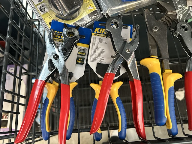 Partij bouwmarkt artikelen w.o. krimptangen w.o. philips, camlink, kinzo, nedis - afbeelding 4 van  7