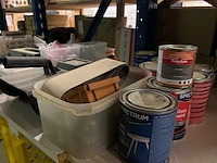 Partij bouwmarktartikelen w.o. schroeven, verf w.o. werckmann, spectrum - afbeelding 7 van  9