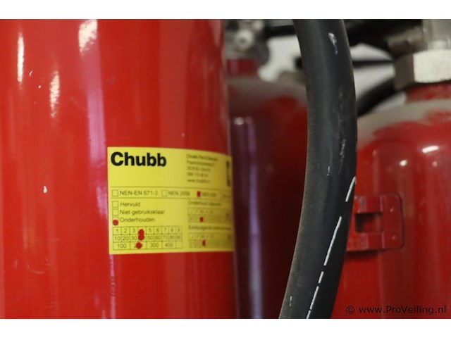 Partij brandblussers, diverse soorten - afbeelding 2 van  3