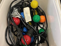 Partij buitenverlichtingsnoeren incl. led lampen - afbeelding 3 van  7
