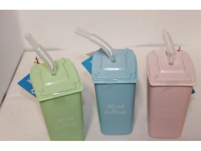 Partij buro prullebakjes vorm van vuilnisbak 21 stusk in doos 87 - afbeelding 2 van  3