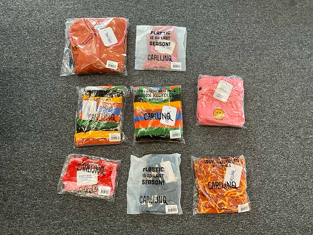 Partij carlijnq kinderkleding (circa 90 stuks) - afbeelding 1 van  8
