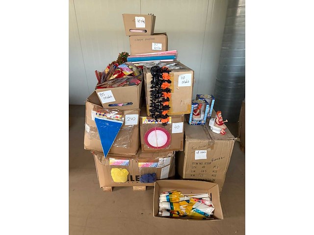 Partij carnavals artikelen - afbeelding 7 van  9