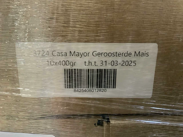 Partij casa mayor geroosterd mais - 7x pallet - afbeelding 7 van  7