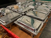 Partij chafing dishes, 17 stuks - afbeelding 3 van  4